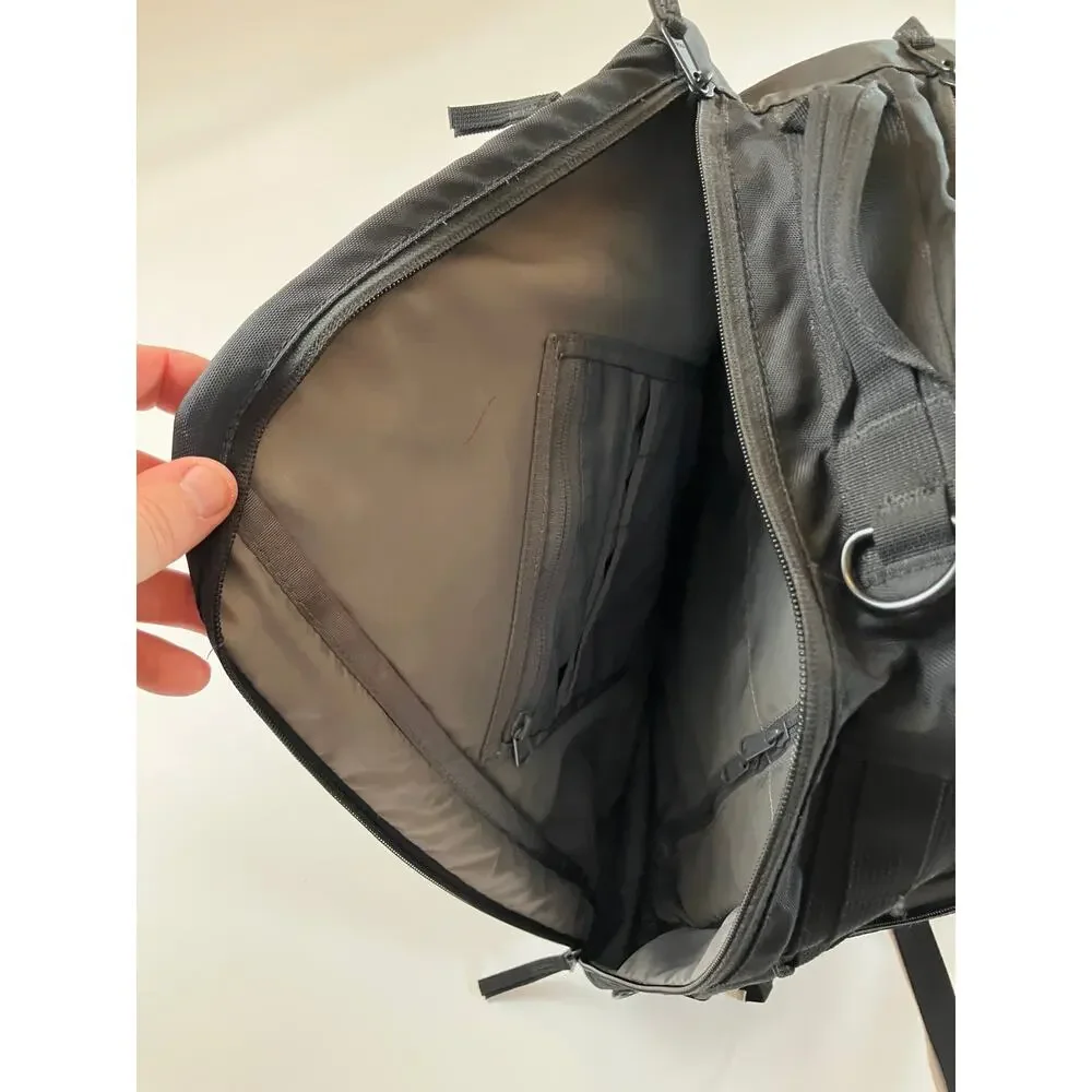 Timbuk2 Black Laptop Backpack Convertible Travel Commuter Work Bag Tech
